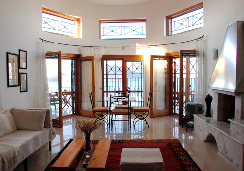Photo: Livingroom of Villa Yakomoz, Seafront Holiday Home with Pool on the Peninsula of Kas at the Lycian Coast, the insider tip from private for your individual vacation on the mediterranean sea of Turkey