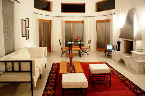Photo: Livingroom of Villa Yakomoz, Seafront Holiday Home with Pool on the Peninsula of Kas at the Lycian Coast, the insider tip from private for your individual vacation on the mediterranean sea of Turkey