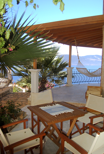 Photo: House and Pool of Villa Yakomoz, Seafront Holiday Home with Pool on the Peninsula of Kas at the Lycian Coast, the insider tip for your individual holidays in Turkey