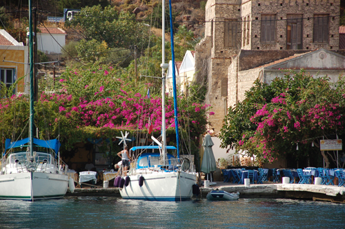 Photo: Marina - Greek Island Kastellorizo (Meis) close to the Lycian Coast of Turkey