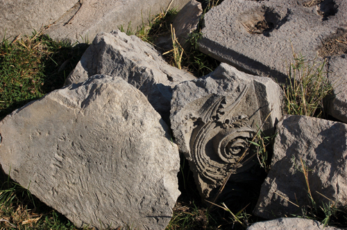 Photo: Letoon, Columns - Ancient Town near the Turkish Mediterranean Sea
